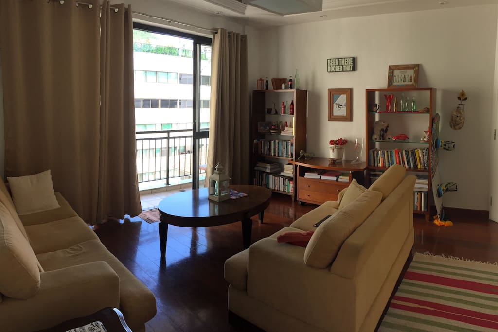 Living Room with Balcony