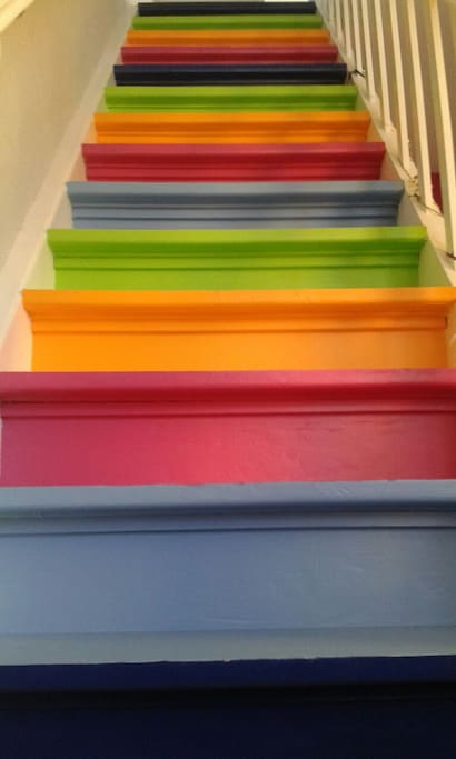 separater Eingang zur Ferienwohnung im 1.Stock