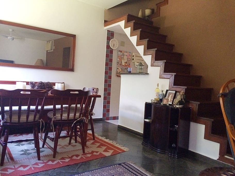 Dining room + stairs to second floor (1st floor)