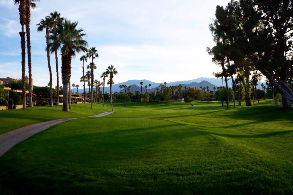 Fairway views.