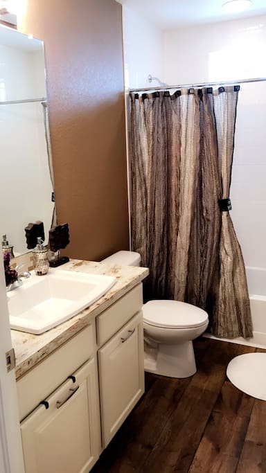 Guest bathroom.