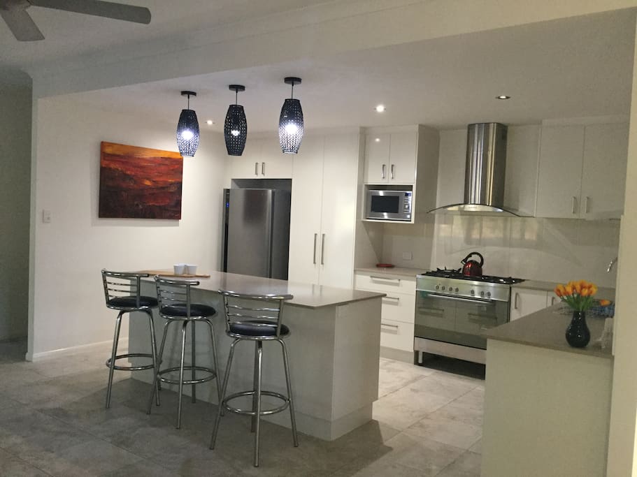 Fully equipped kitchen
