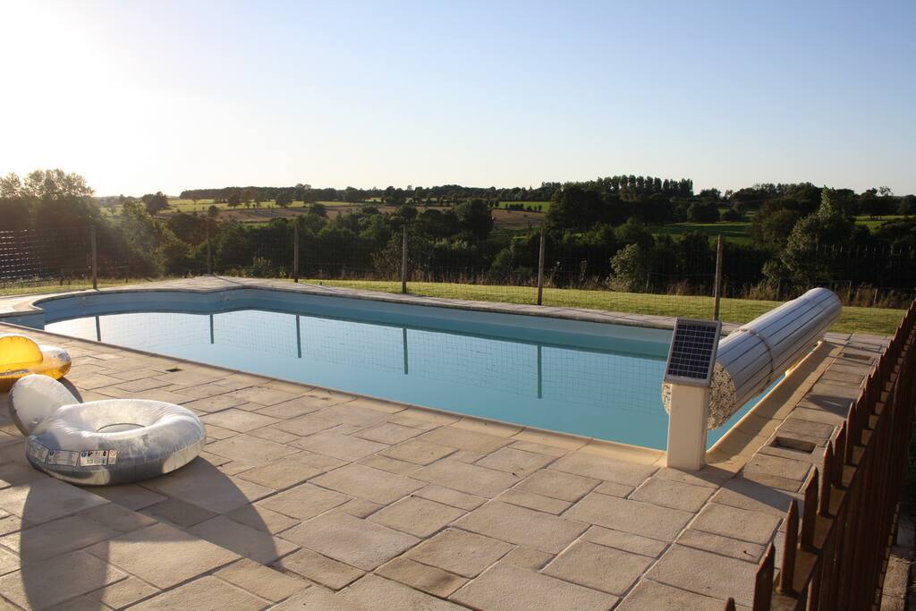 piscine 10 x 5 chauffée