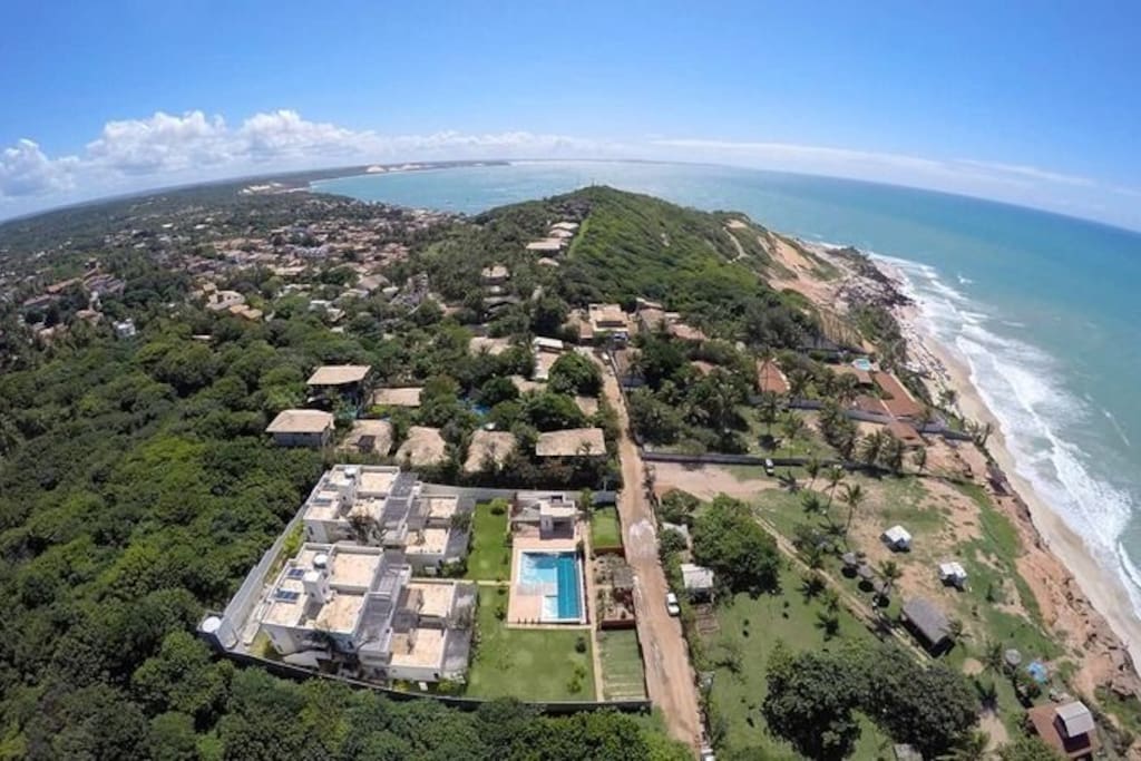 vista aerea do condominio