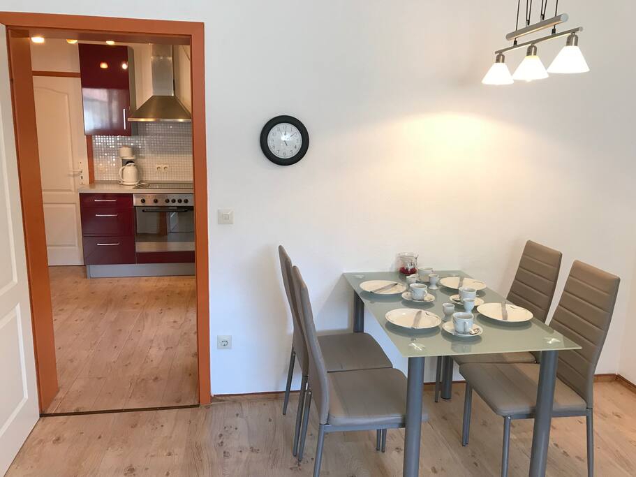 Blick in die Küche