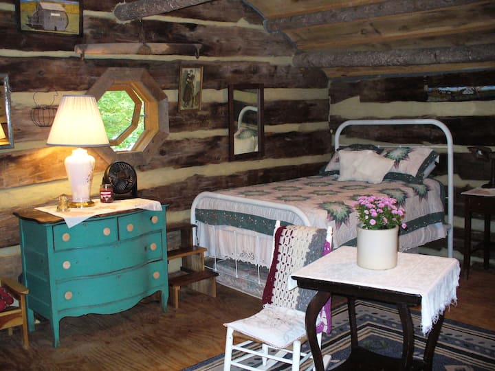 Full Size Bed Upstairs!