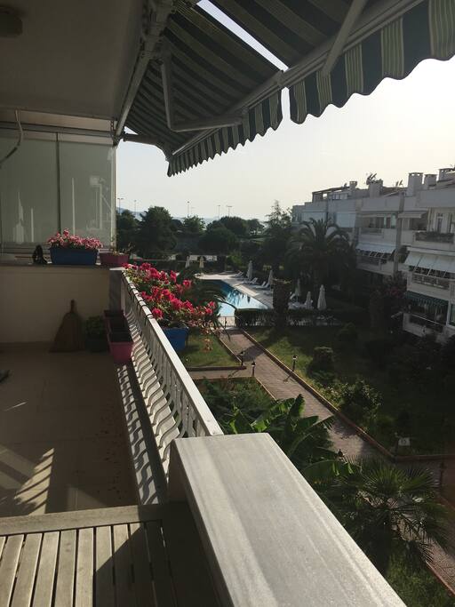 View from the balcony
