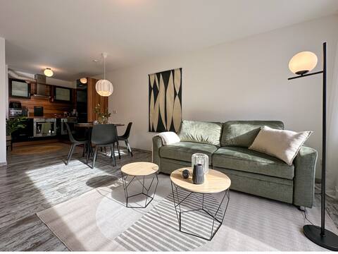 Appartio-55 sqm-4 pers-Parking-Airport proximity