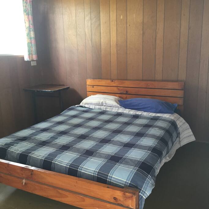 Your rooms are basic but clean.