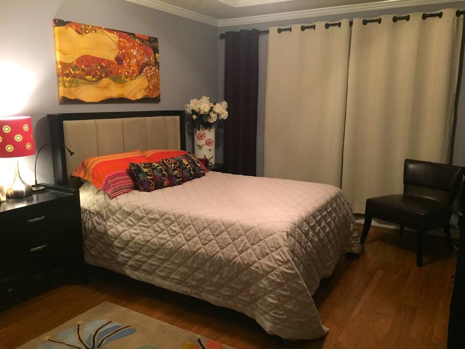 Master bedroom on main floor