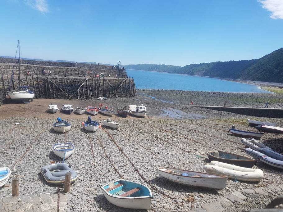 Harbour at low tide