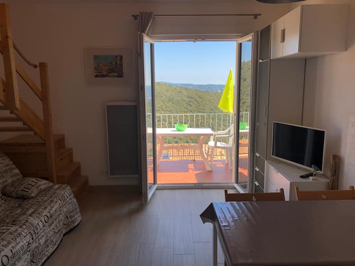 Studio De Charme Avec Vue Mer - Cavalaire Sur Mer - Costa Azul