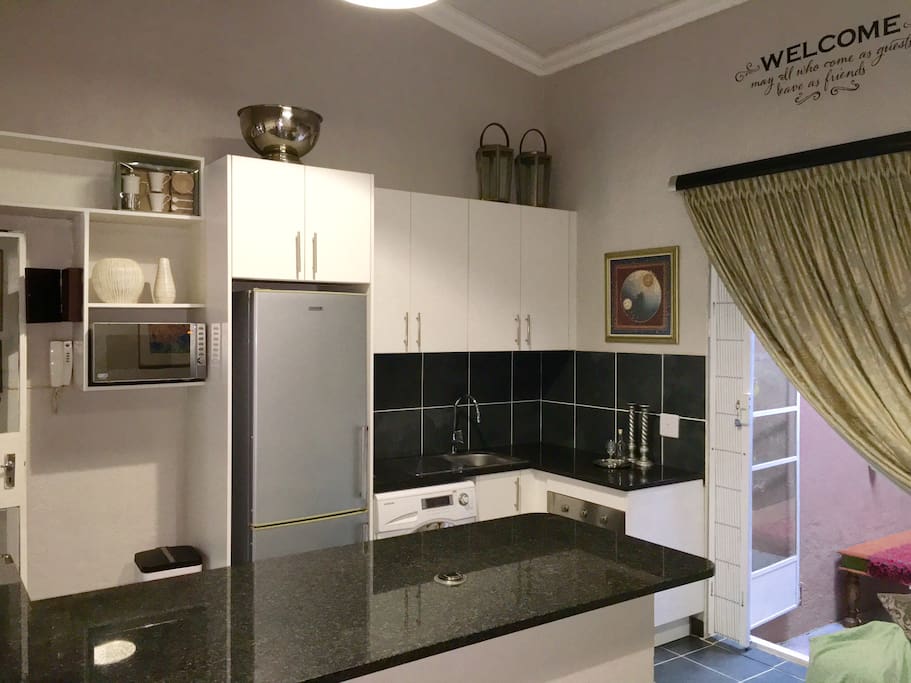 Fully equipped kitchen