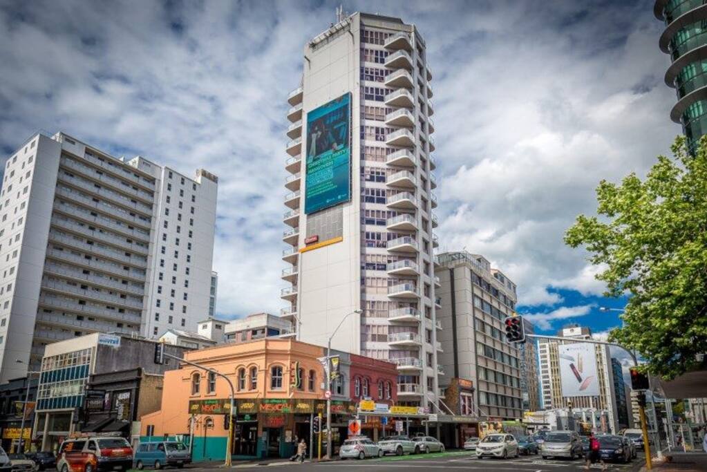 In the heart of Auckland city