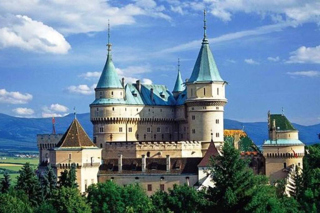 Bojnice castle - the most visiting castle in Slovakia