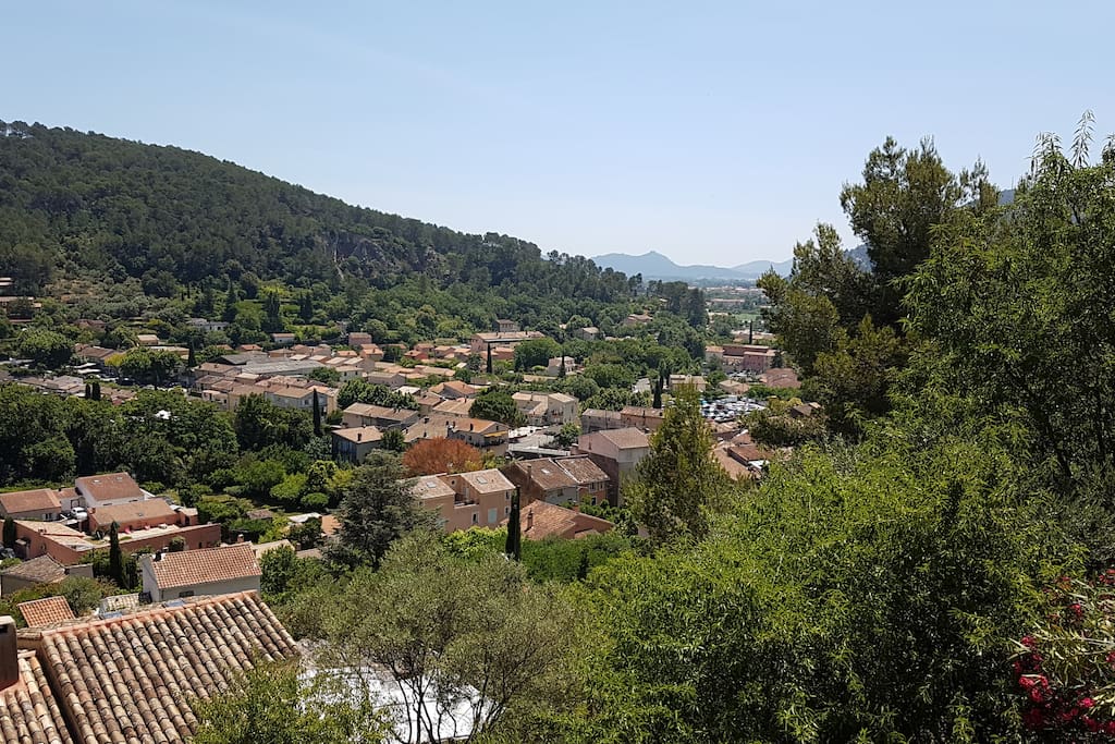 Vue sur le village
