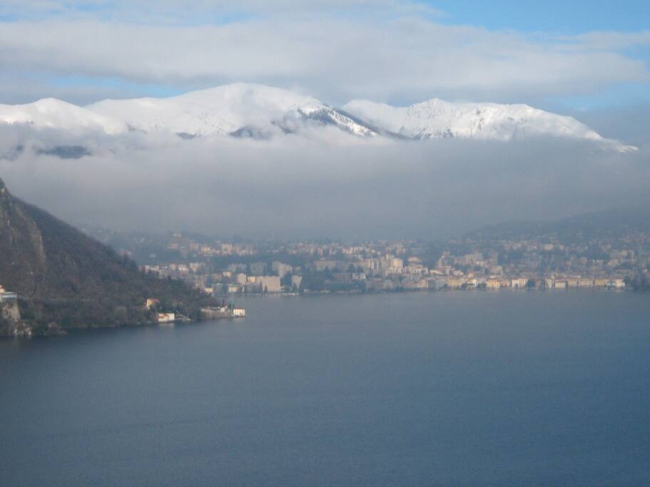 View on Lugano