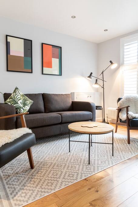 Open plan living and dining