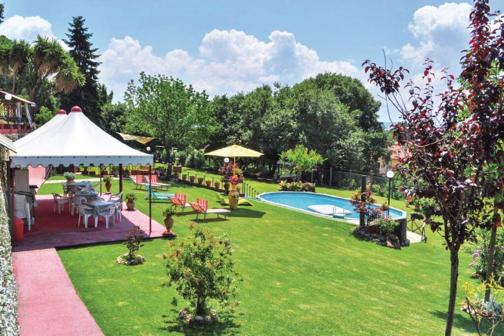 giardino vista lago