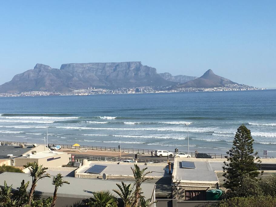 View of table mountain from the lounge