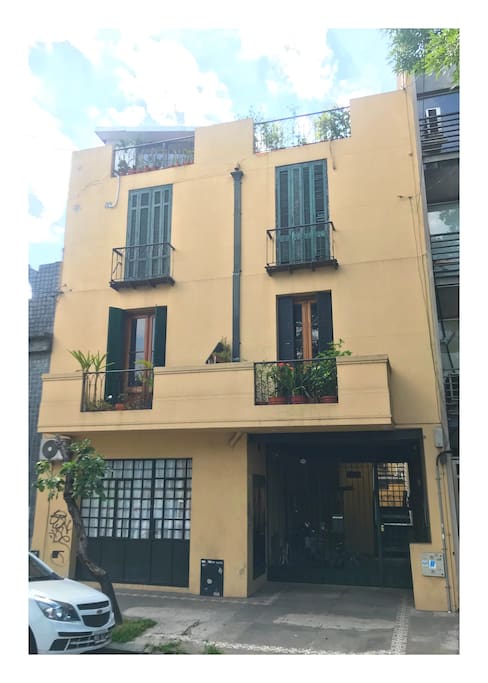 Frente del edificio