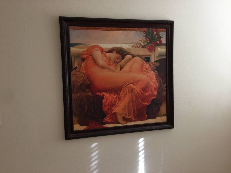 #1,Master room: wall picture
