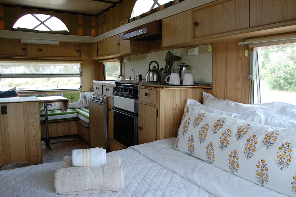 A Queen bed as standard.