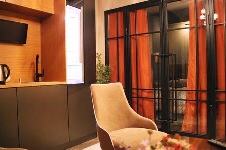 House on the river, amazing view from the window.