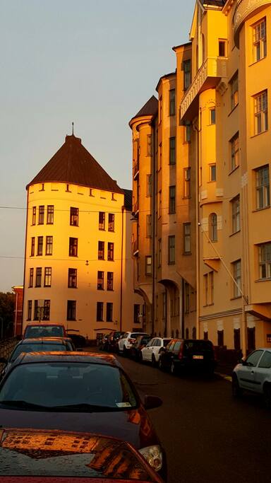 Street view outside the building