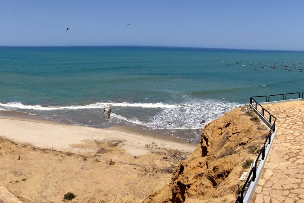 Ocean view from the house