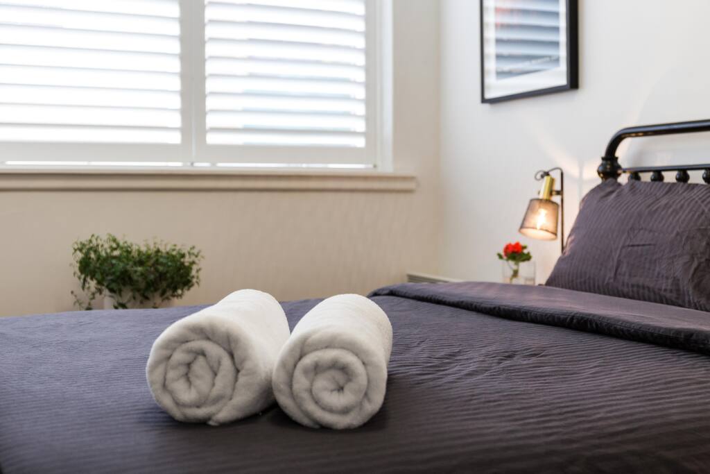 Towels and linen provided of course!