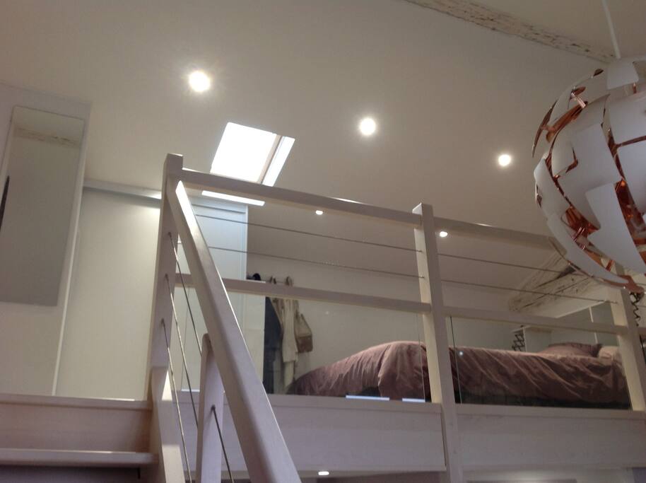 Vélux sur mezzanine