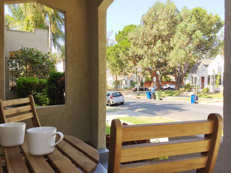 Front patio