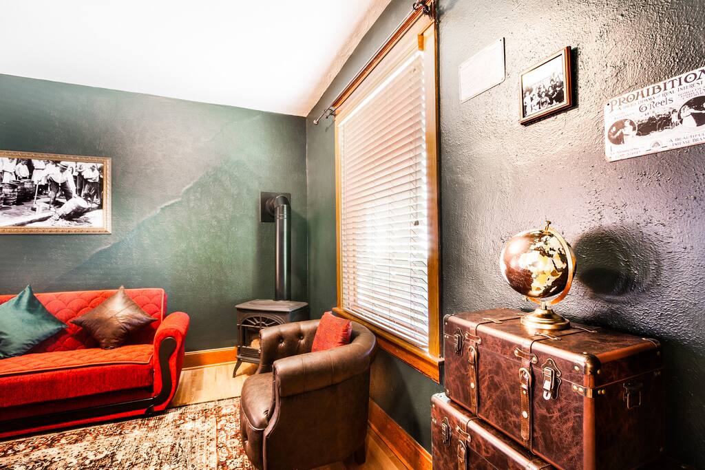 spacious house with prohibition theme