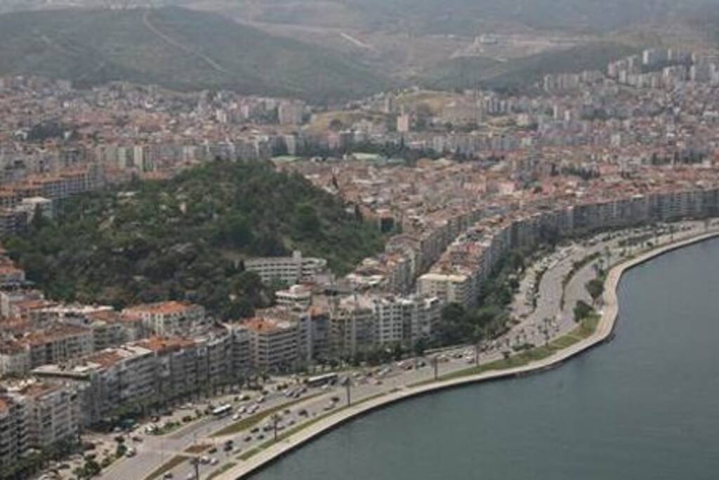 This is how the area looks like from the sky