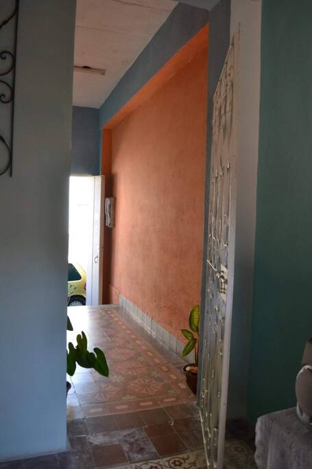 Entrada de la casa