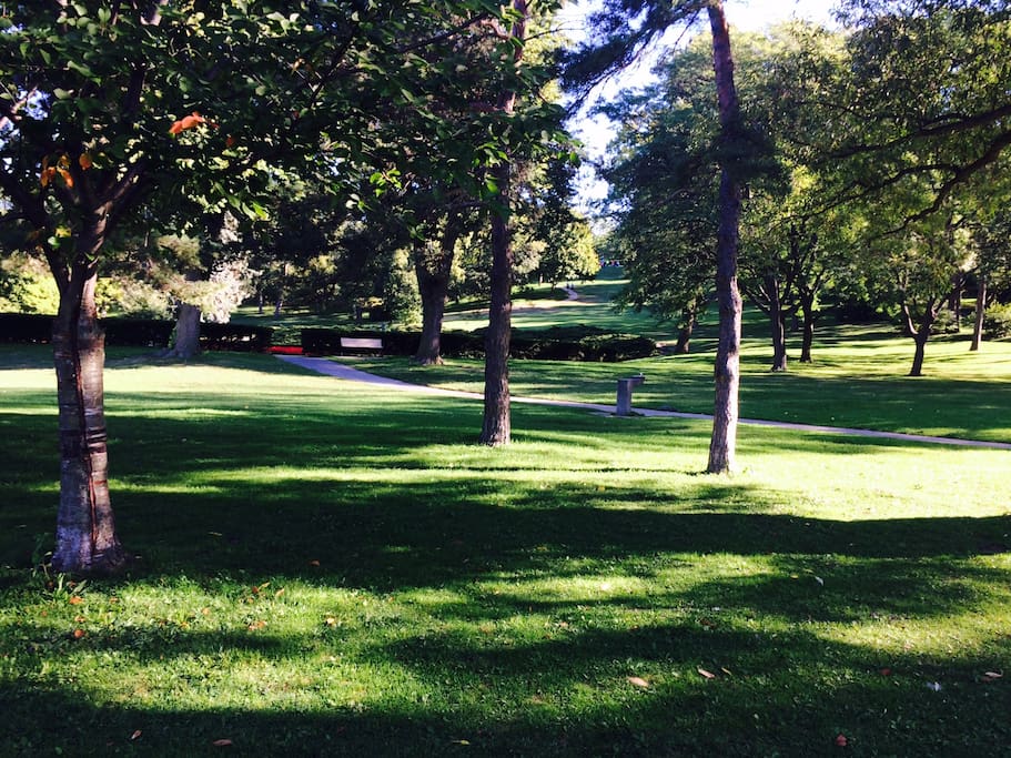 High Park is the largest and most beautiful park in Toronto with a zoo, beautidul gardens and playgrounds for kids.
