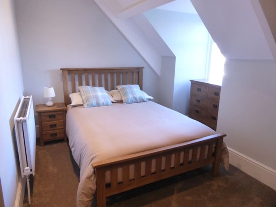 The main bedroom with one double bed