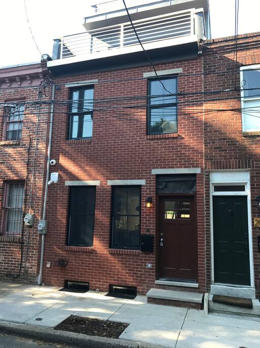 front of the house. Guests have use of 1st, 2nd and finishes basement