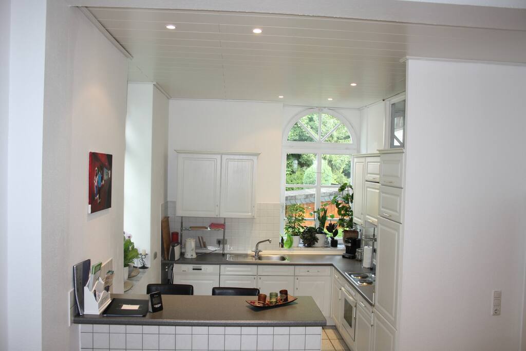 Open plan kitchen