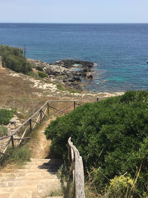 Discesa al mare