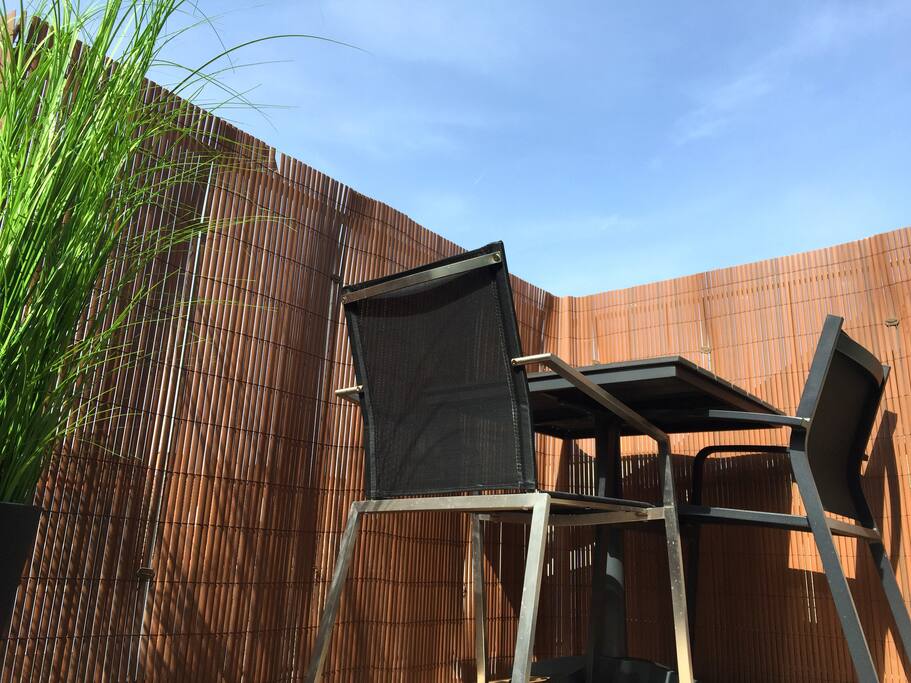 Roof top terrace to chill
