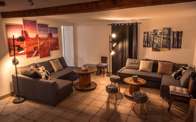 2 chambres/Duplex Grand-Saconnex Palexpo Aéroport