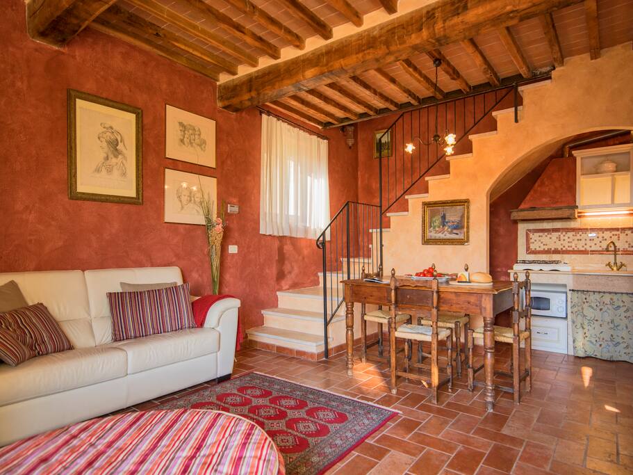 Living and dining room