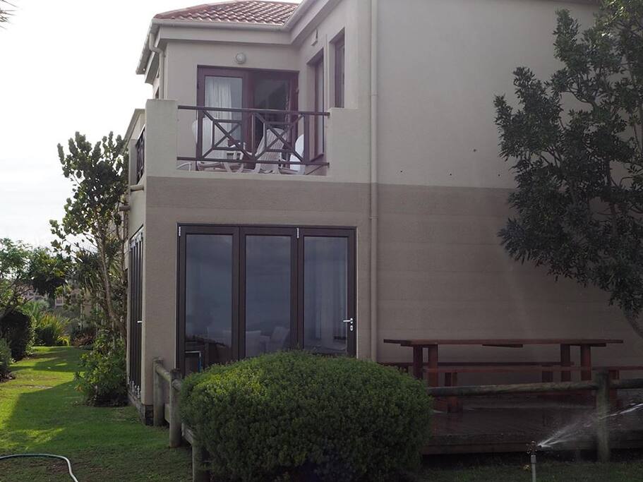 Deck and Braai area