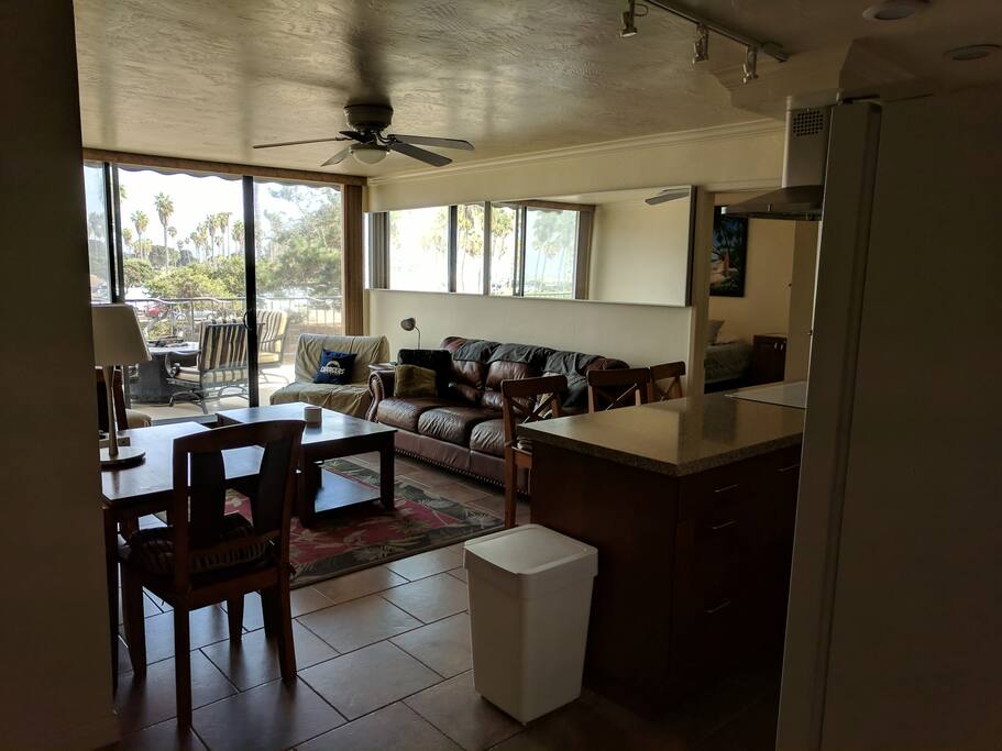 Living/Dinning area from entry