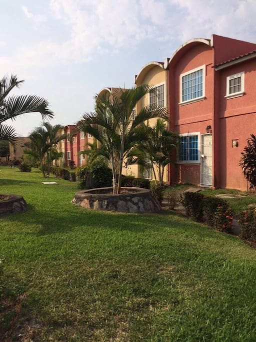 Amplia área común privada