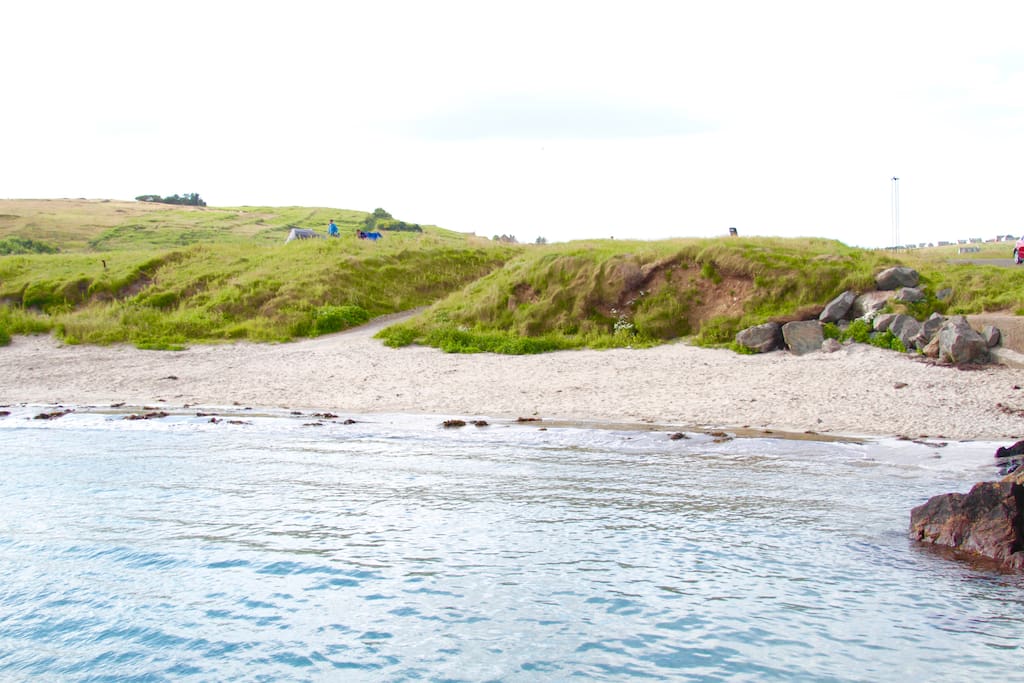 This is Bayble Beach. A short walk from your doorstep.