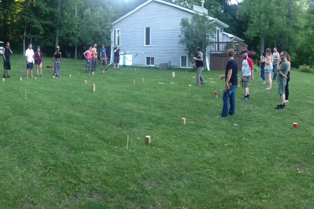 Lots of space for lawn games