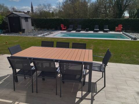 House with pool and SPA near Pornic and Nantes